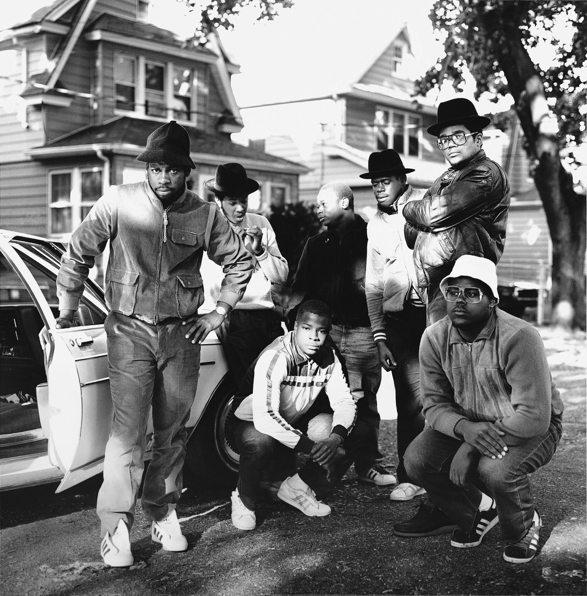 Run DMC and Posse, Hollis Queens, 1984