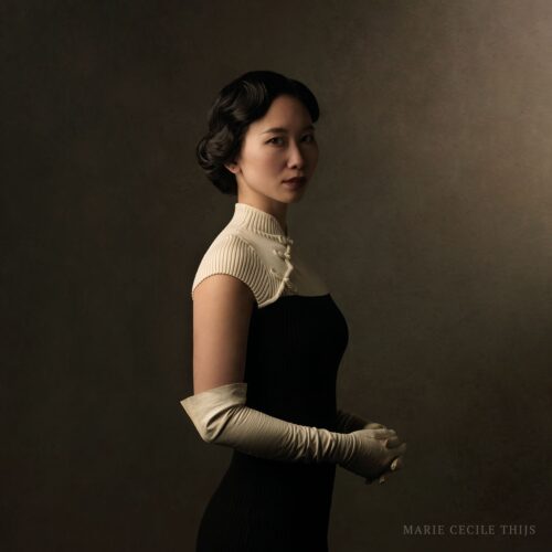 Girl with White Gloves, 2025