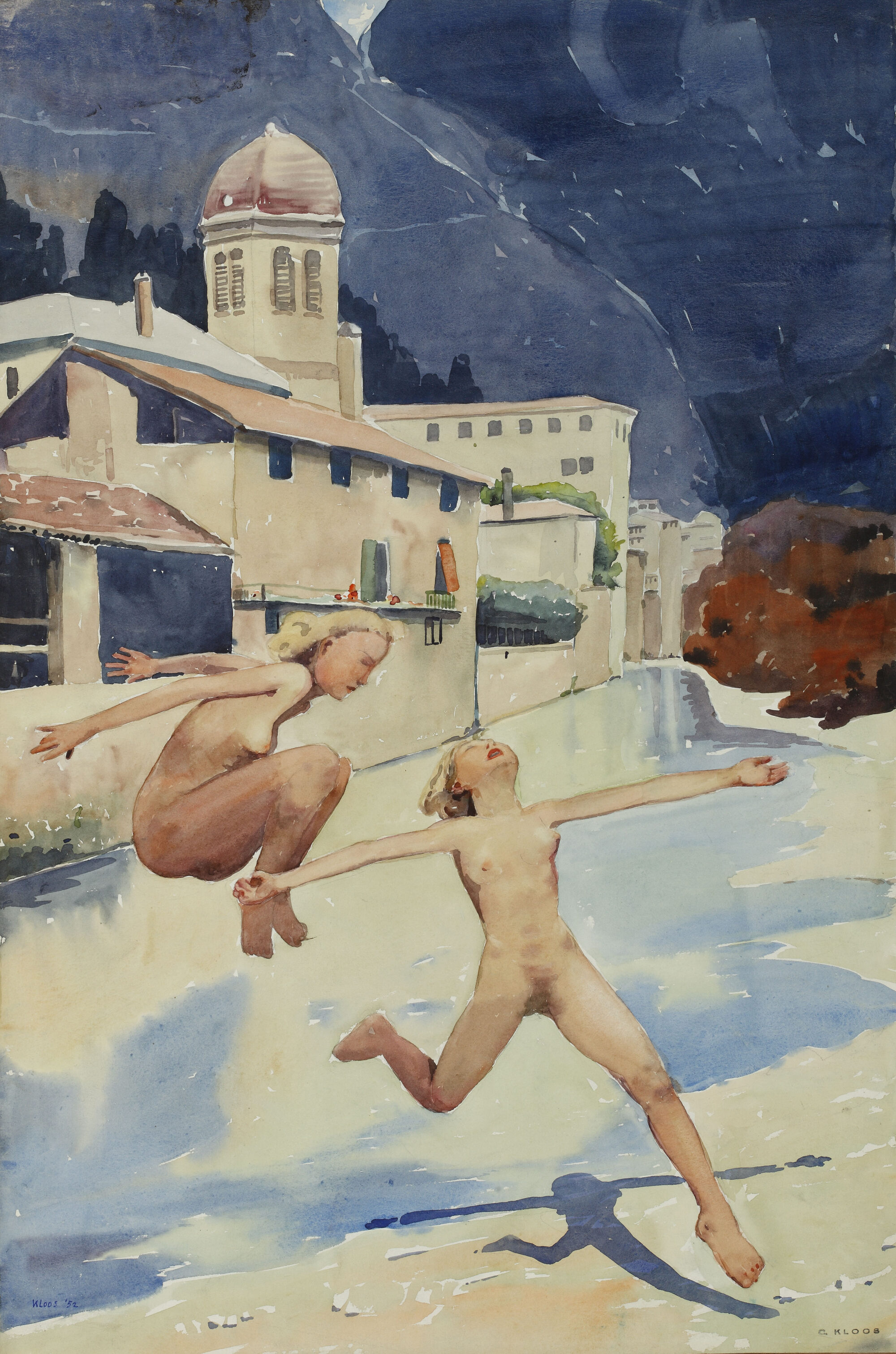 Springen, 1952