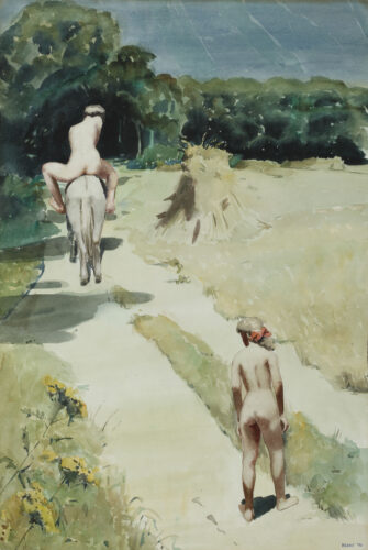 Ezelrijden, 1950s