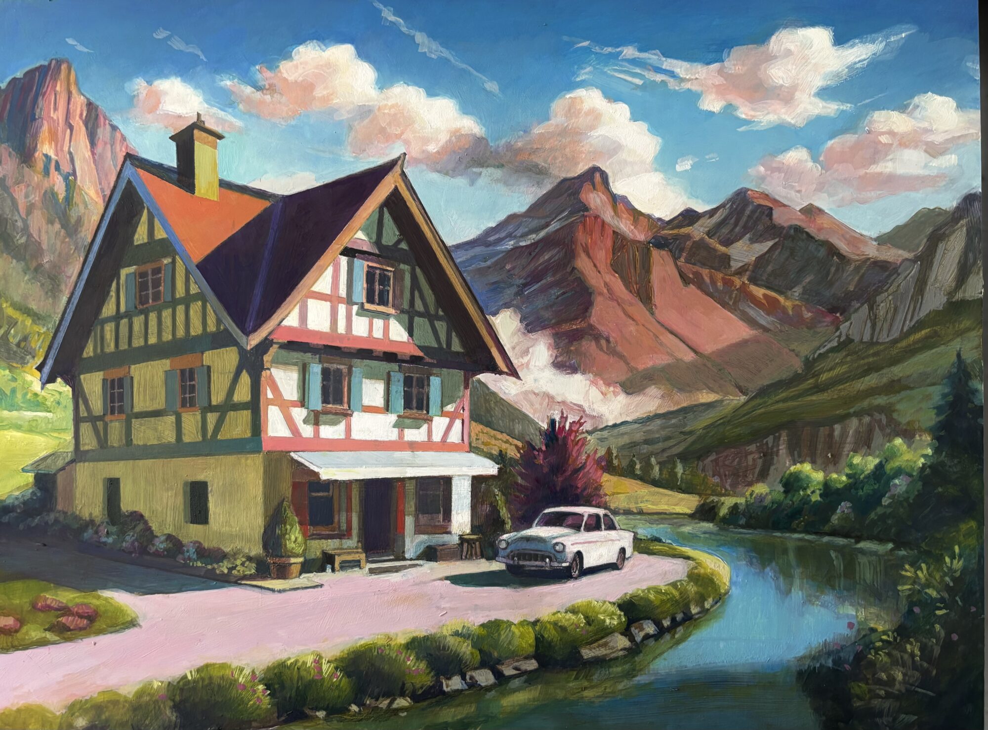 Landschap zonder Tijd II, 2025