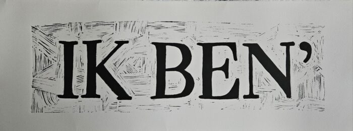 Untitled (Ik Ben), 2025