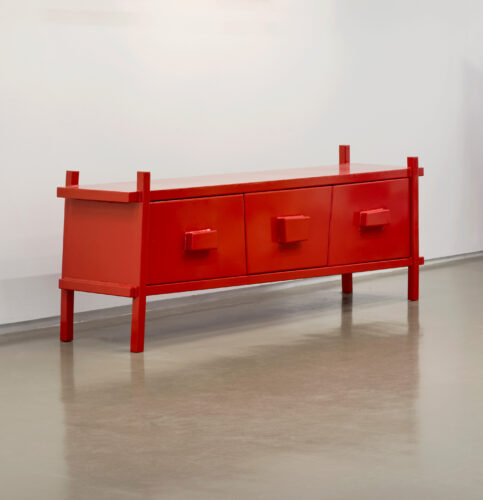 Red cabinet