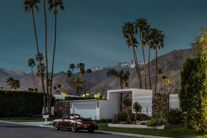 Snow Capped Cabriolet - Midnight Modern