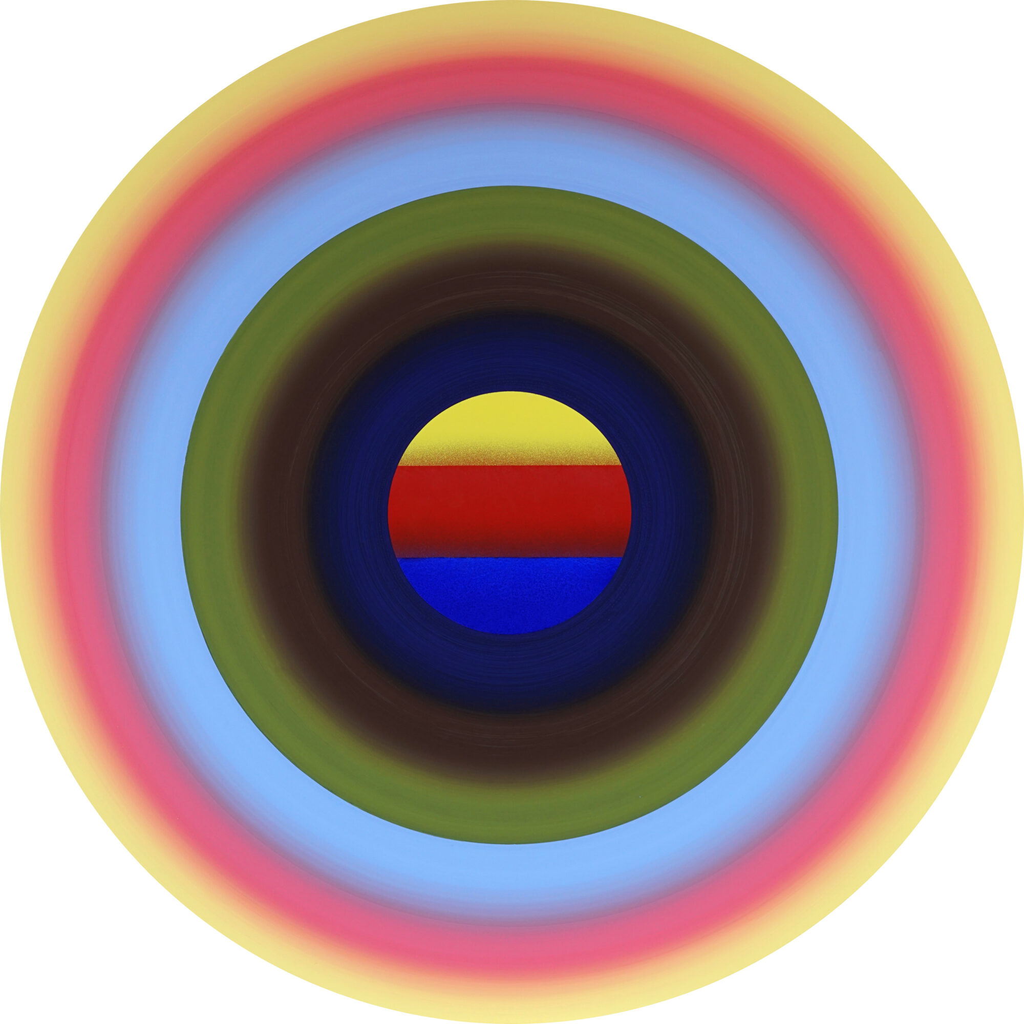 Yellow, Red, Blue, Black, White