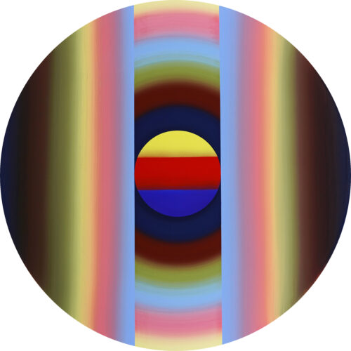 Yellow, Red, Blue, Black, White II