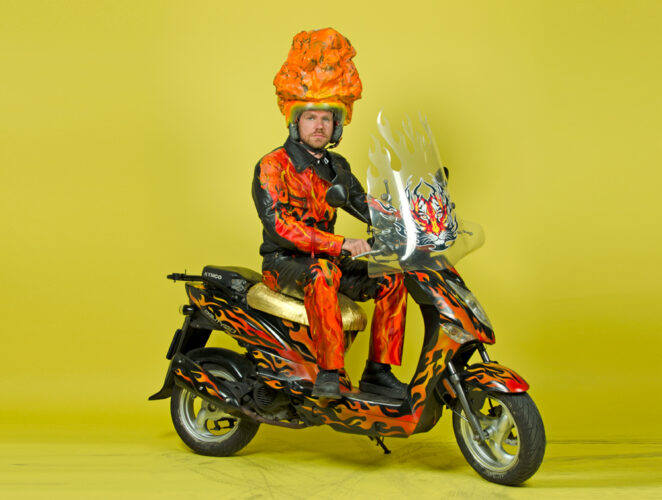 Scooters Will Never Die!!! The Fire Scooter, 2022