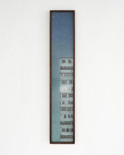 Night painting by Lamp