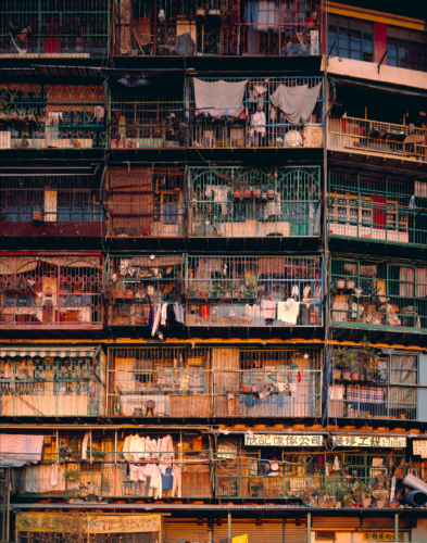 Walled City: Caged Balconies #3