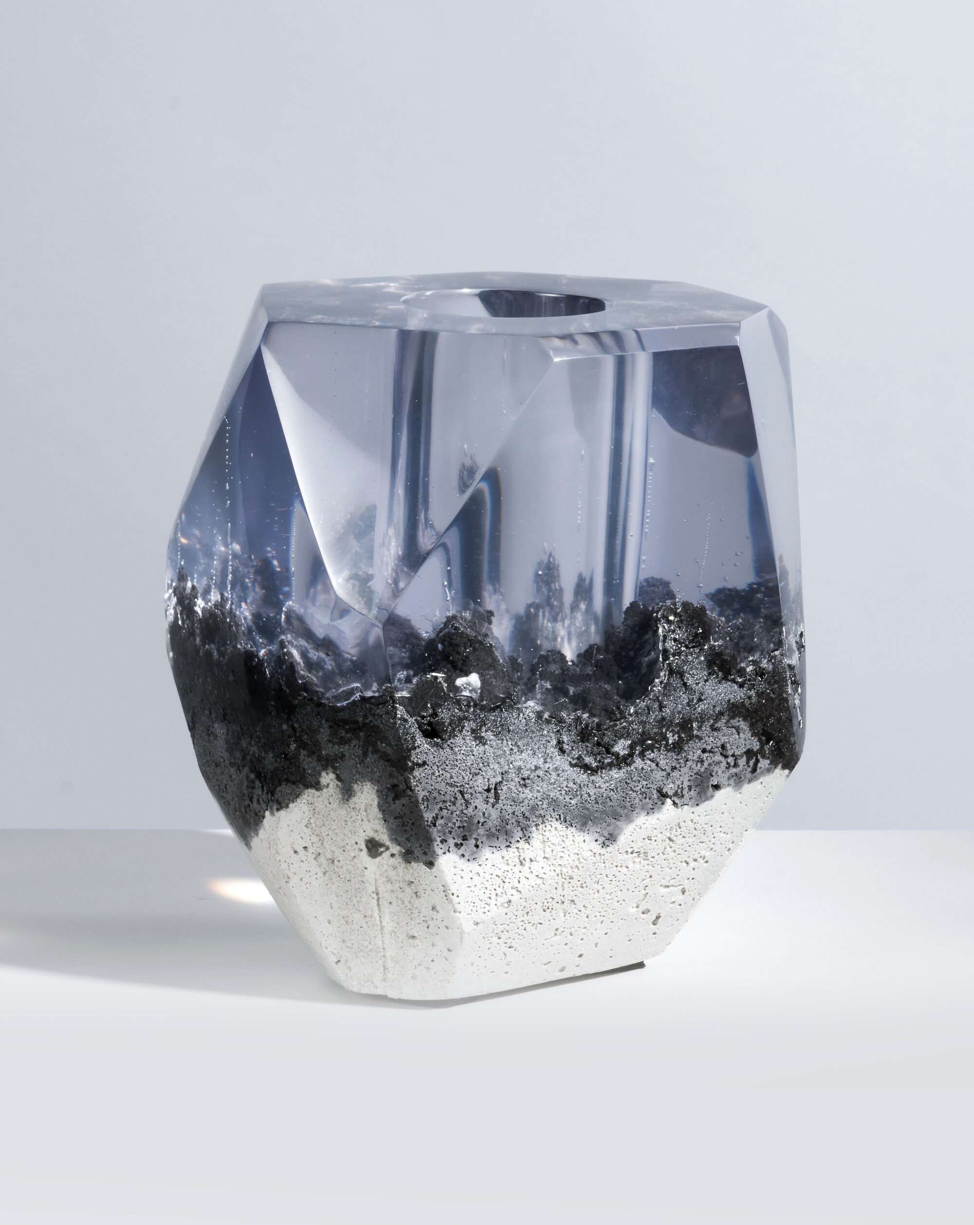 IN DISGUISE VASE - Rock White